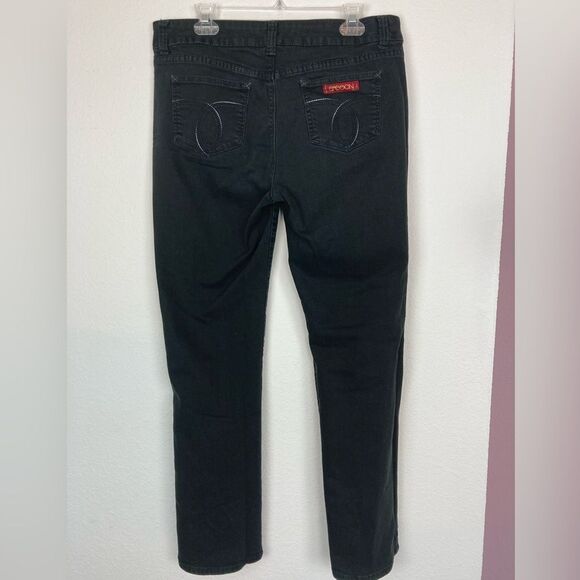 Sassoon Vintage Straight Leg Hustle Studio 54 black designer jeans mint cond. - Picture 2 of 10